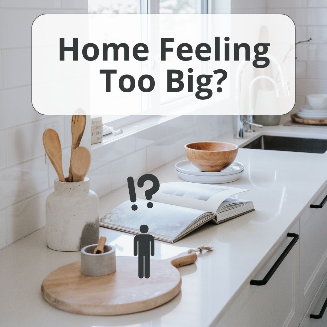 Home feeling too big instagram post
