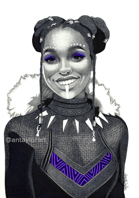 CutiePieSensei - Black Panther Cosplay